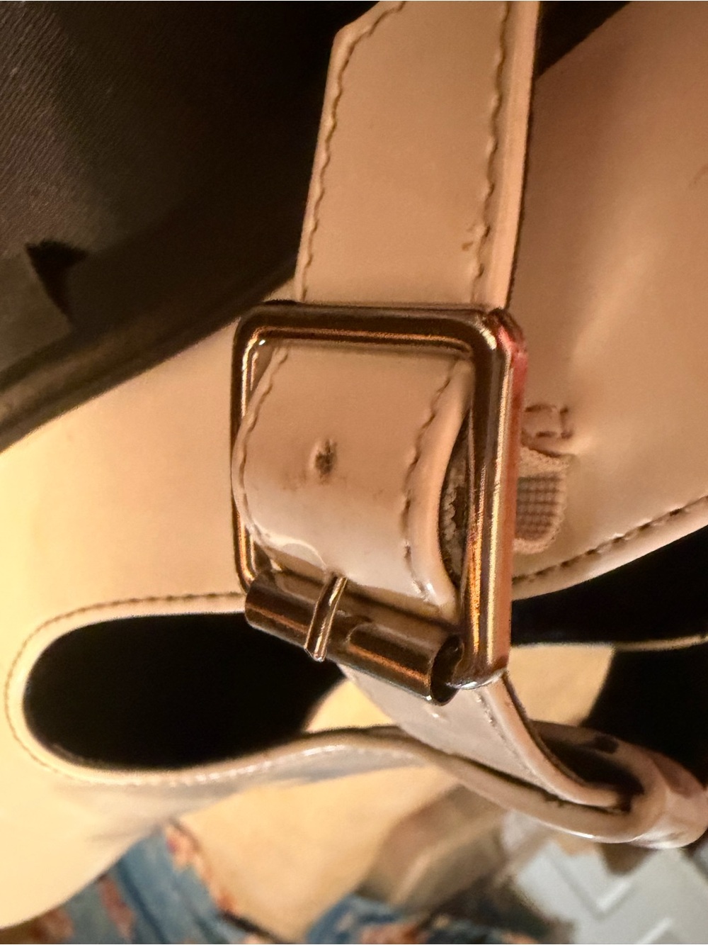 Madden Girl White Mary Janes with Buckle 8 - Picture 3 of 4